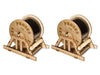 Proses by Bachmann 39113 O Scale Cable Drums Load (2 Pack)
