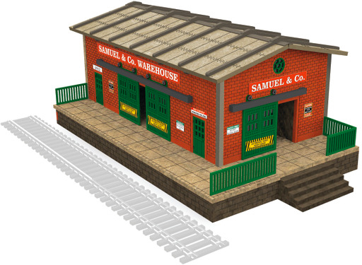 Proses by Bachmann 39118 HO Scale Warehouse with Motorized Doors