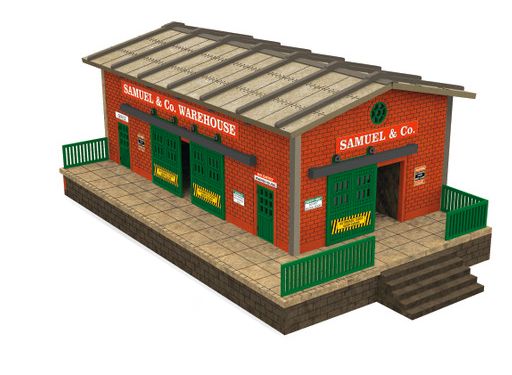 Proses by Bachmann 39120 O Gauge Warehouse with Motorized Doors Laser-Cut Kit