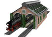 Proses By Bachmann 39129 HO Scale Laser Cut Two Stall Steam Era Brick Engine House Kit