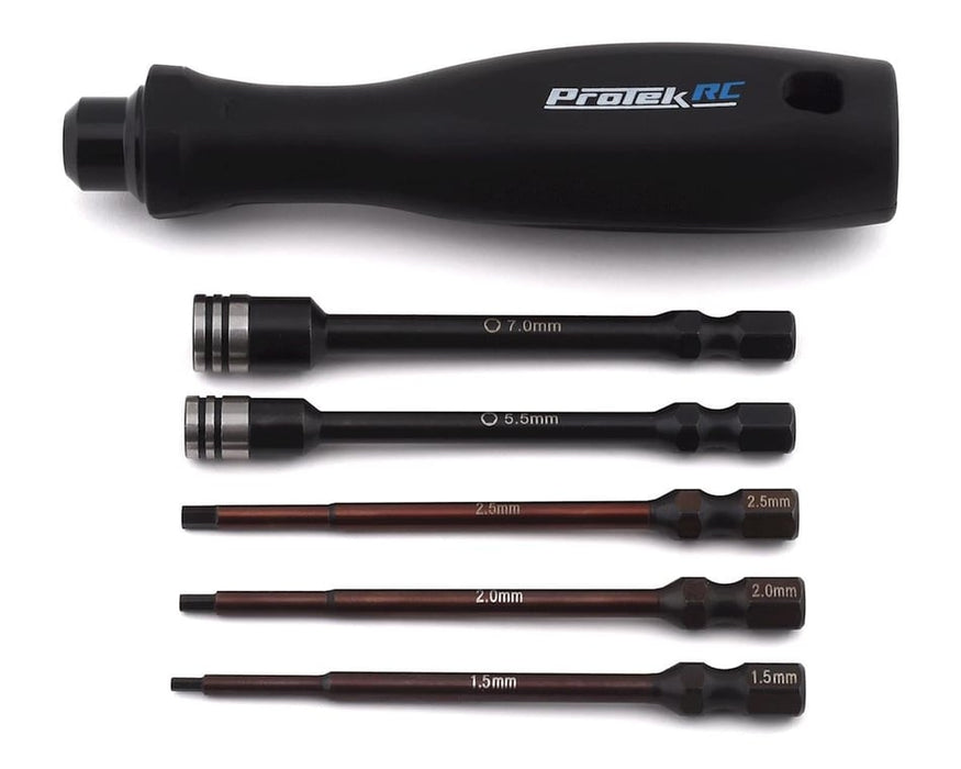 ProTek 8462 TruTorque 5 Piece 1/4" Hex & Nut Driver Set