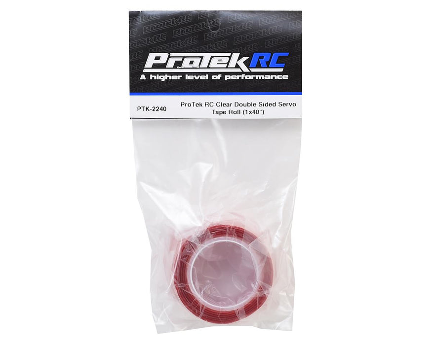 Protek RC 2240 Clear Double Sided Servo Tape Roll (1x40")