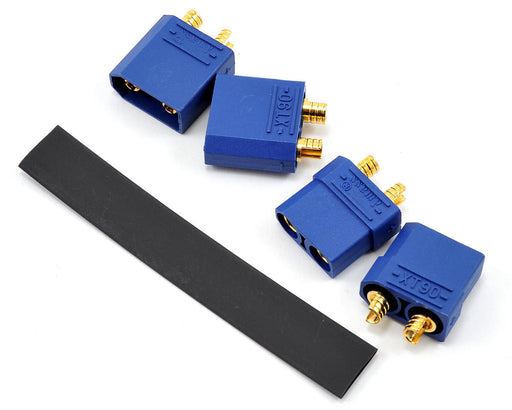 Protek RC 5039 4.5mm TruCurrent XT90 Polarized Connectors (2 Male/2 Female)