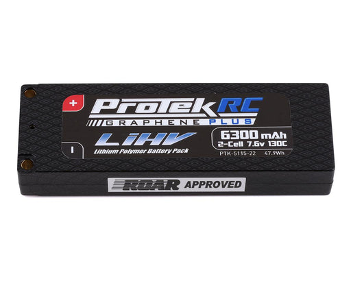 Protek RC 5115-22 2S 130C Si-Graphene 6300mAh 7.6V High Voltage LiPo Battery