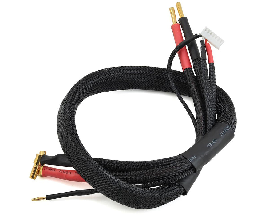 ProTek RC 5342 2S Charge Leads with Balance Adapter 4mm to 5mm Bullets