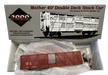 Proto 2000 HO Scale Mather 40' Single Deck Stock Car Kit Burlington CB&Q 50109 - NOS