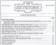 PRRT&HS The Keystone Volume 53, Issue No. 2 Summer 2020