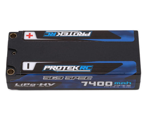 ProTek RC 5138-26 7.6V 7400mAh 2S 150C Low IR SG3 HV Mid-Sized LiPo Battery