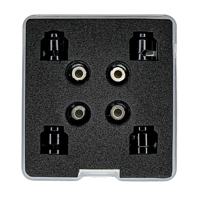 Racers Edge 1031 Magnetic Body Hole Mounting Kit - Black