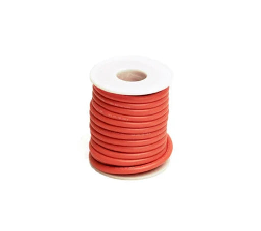 Racers Edge 1204 12 Gauge Silicone Ultra-Flex Wire; 25' Spool (Red)