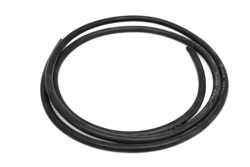 Racers Edge 1212 10 Gauge Silicone Wire - 3' Black