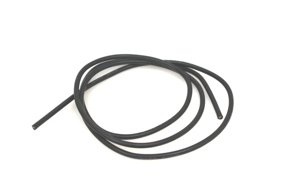 Racers Edge 1216 14 Gauge Silicone Wire - 3' Black