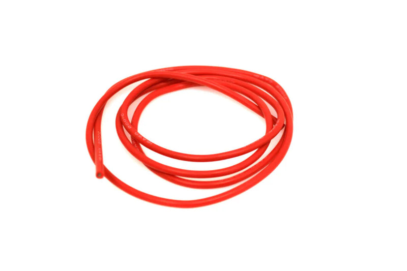 Racers Edge 1219 16 Gauge Silicone Wire - 3' Red
