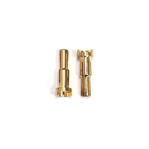 Racers Edge 1628 4/5mm Bullet Connector Plugs (1 Pair)