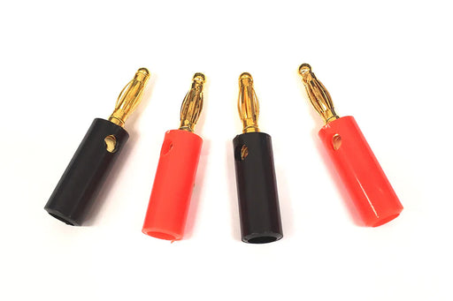 Racers Edge 1630 Heavy Duty Banana Plugs (2 Pair)