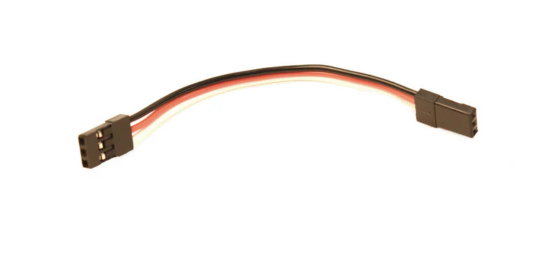 Racers Edge 1650 3" Universal Servo Extension Lead with Male to Male Plug