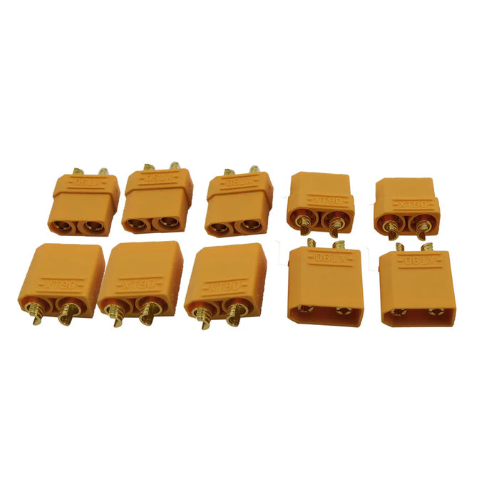 Racers Edge 1680 XT90 Male & Female Plugs (5 Pair)