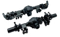 Racers Edge 1970BK Black Aluminum Axle Housing Set (Front & Rear) for CEN Ford F-450 Trucks