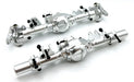 Racers Edge 1970S Silver Aluminum Axle Housing Set (Front & Rear) for CEN Ford F-450 Trucks