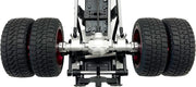 Racers Edge 1970S Silver Aluminum Axle Housing Set (Front & Rear) for CEN Ford F-450 Trucks