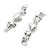 Racers Edge 1971S Silver Aluminum Axle Housing Set, Front & Rear, for CEN Ford F-250 Trucks
