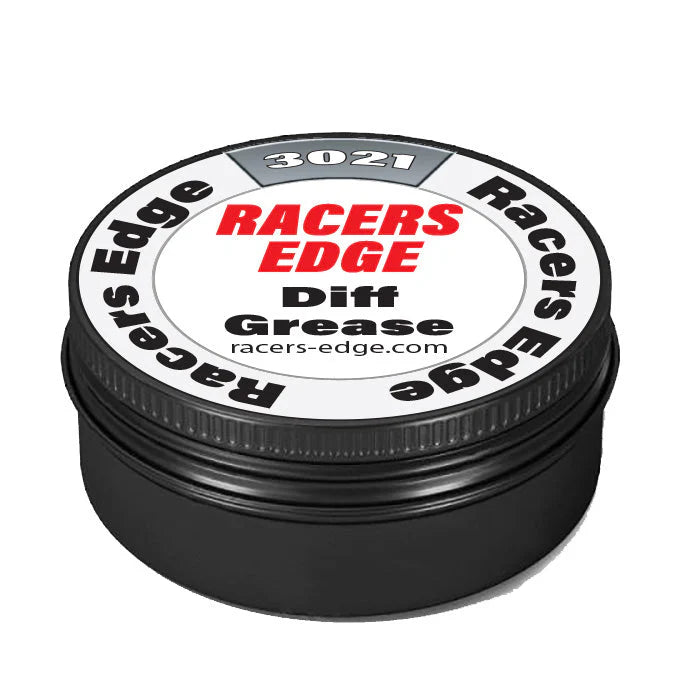 Racers Edge 3021 Differential Grease (8ml) in Black Aluminum Tin with Screw On Lid