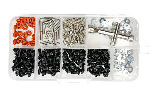 Racers Edge 3116 Screw and Parts Box Set with Cross Wrench (161 Pieces)