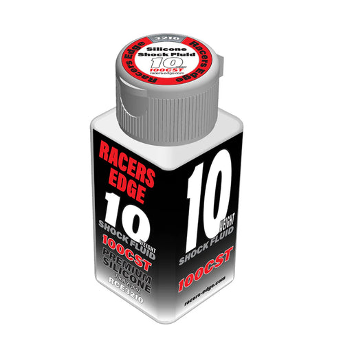 Racers Edge 3210 10 Weight 100cSt 70ml 2.36oz Pure Silicone Shock Oil