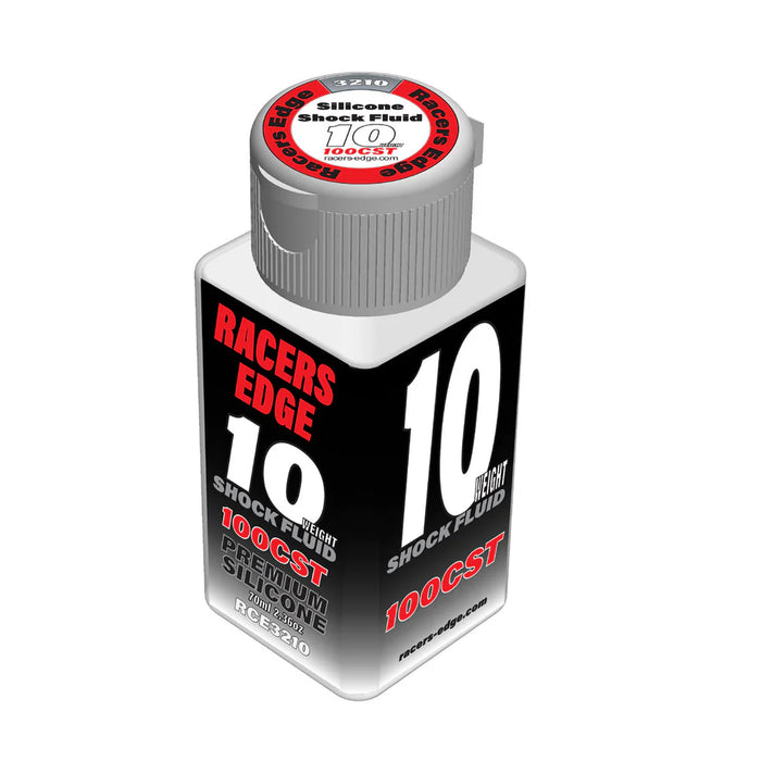 Racers Edge 3210 10 Weight 100cSt 70ml 2.36oz Pure Silicone Shock Oil