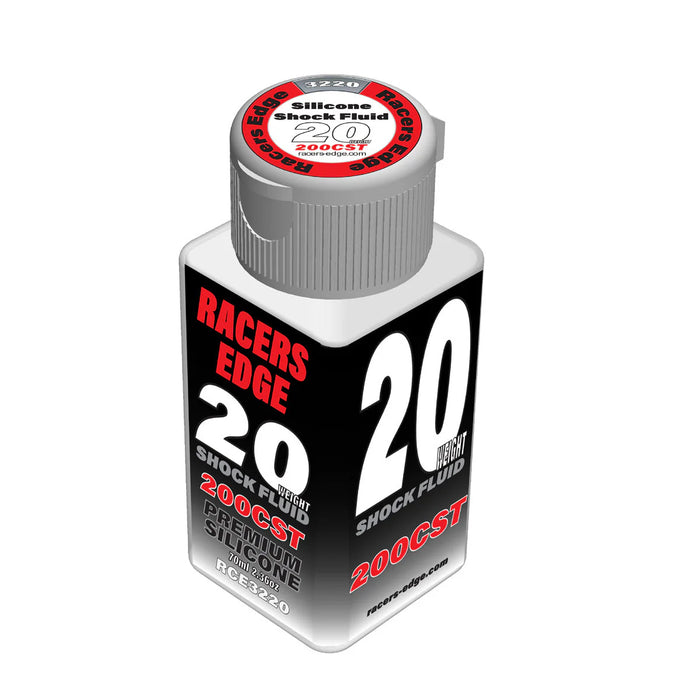 Racers Edge 3220 20 Weight 200cSt 70ml 2.36oz Pure Silicone Shock Oil