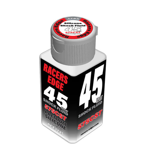 Racers Edge 3245 45 Weight 575cSt 70ml 2.36oz Pure Silicone Shock Oil
