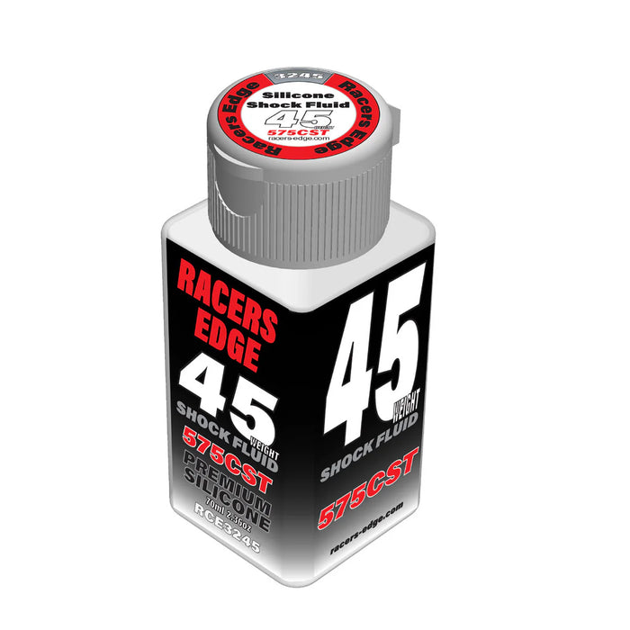 Racers Edge 3245 45 Weight 575cSt 70ml 2.36oz Pure Silicone Shock Oil
