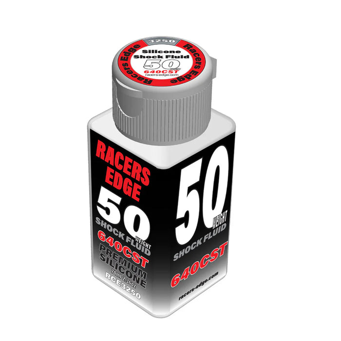 Racers Edge 3250 50 Weight 640cSt 70ml 2.36oz Pure Silicone Shock Oil