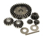 Racers Edge 6403 Machined Metal Diff Gears & Diff Pinions & Drive Gear for Blackzon Slyder