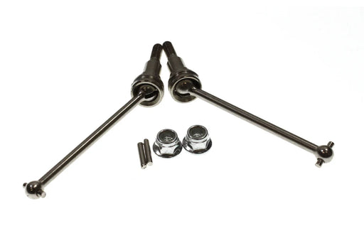Racers Edge 6405 Metal Front CVD Shafts & Pins & M4 Lock Nut for Blackzon Slyder