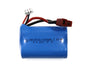 Racers Edge 6412 Li-Ion 7.4V 1500mAh Battery Pack (TYPE 18500) with T-Plug for Blackzon Slyder