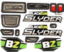 Racers Edge 6415 Clear Stadium Truck Body with Stickers for Blackzon Slyder