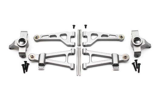 Racers Edge 6420 Slyder Aluminum Front Arm & Knuckle Set