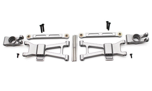 Racers Edge 6421 Slyder Aluminum Rear Arm & Hub Set