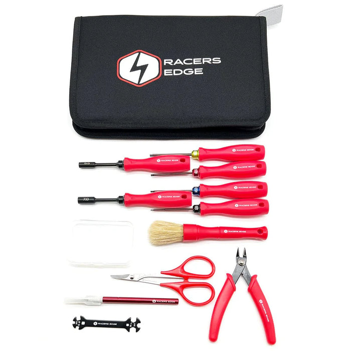 Racers Edge 70000 11 Piece Complete RC Tool Set with Case