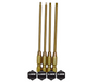 Racers Edge 7201 Metric TiN Coated Hex Bit Set with 1.5mm, 2.0mm, 2.5mm, and 3.0mm
