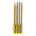 Racers Edge 7202 TiN Coated Phillips and Flat Head Bit Set (4 Pieces)