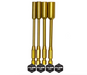 Racers Edge 7203 TiN Coated Metric Nut Driver Bit Set (4 Pieces)