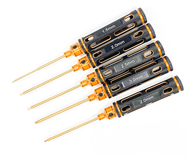 Racers Edge 7752 Large Handle Metric 13 Piece Deluxe Tool Set, Black Gold, with Premium Bag