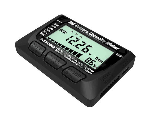 Racers Edge SC1600 8S Battery Capacity Meter & Servo Tester