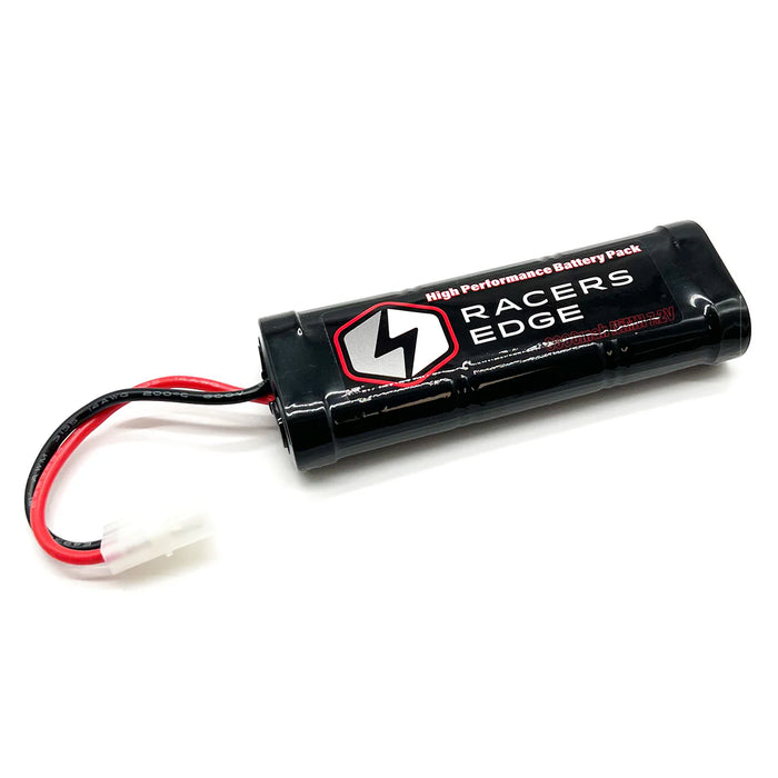 Racers Edge SP30006TA 3000mAh 7.2V 6-Cell NiMH Flat Battery Pack with Tamiya Plug
