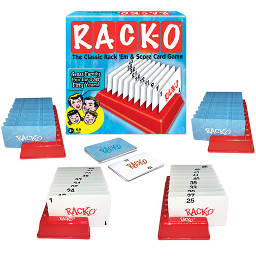 RACK-O Retro Card Game