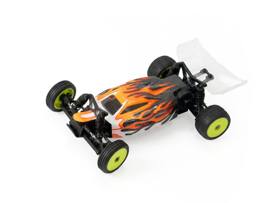 RadianZ Design 01MRBV Velo Lexan Micro-B Pre-Painted Buggy Body (Spectron)