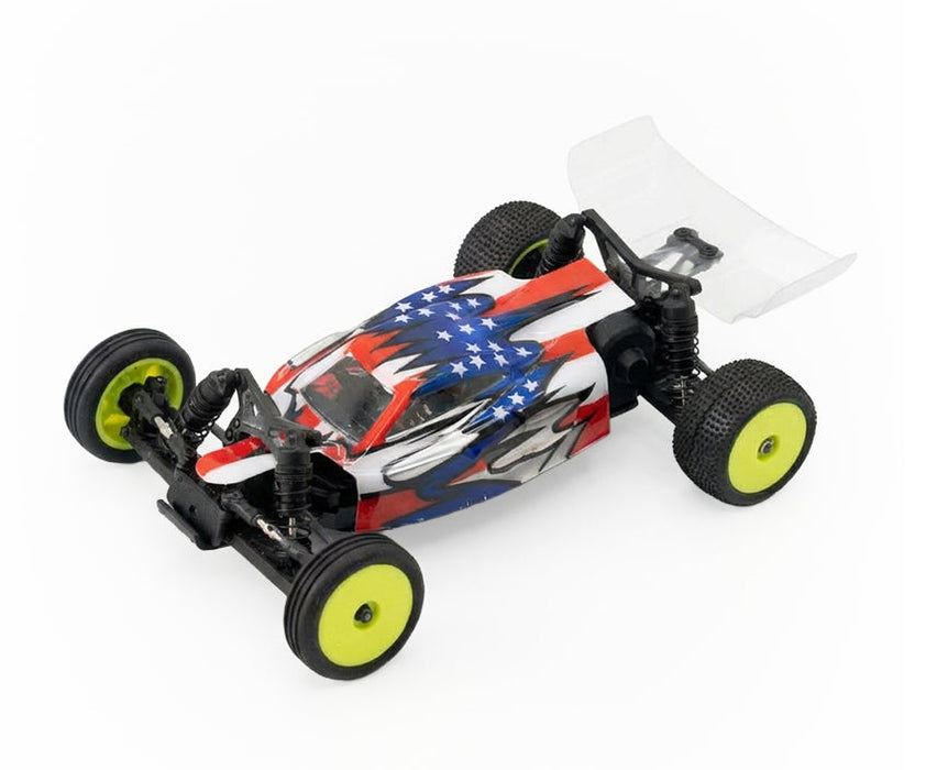 RadianZ Design 02MRBV Velo Lexan Micro-B Pre-Painted Buggy Body (Neonova)