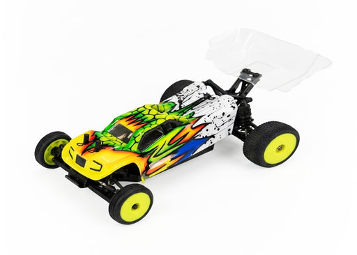 RadianZ Design 14MRBT Transformer Lexan Micro-B Pre-Painted Truggy Body (Chromaflare)